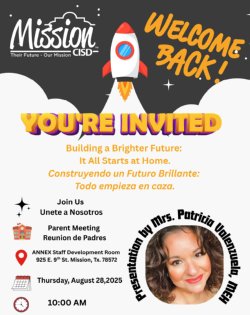 In-Person District Parent Meeting